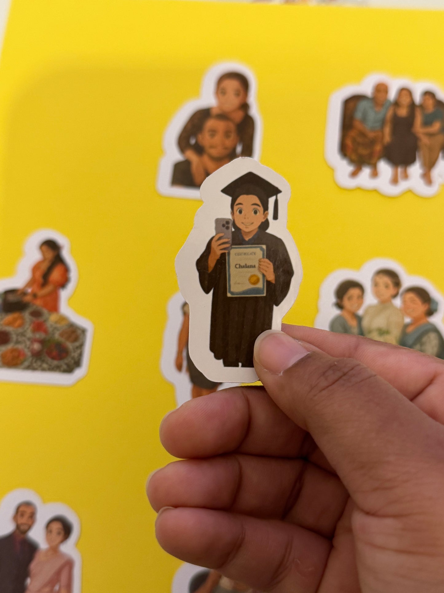 Ghibli-Inspired Stickers