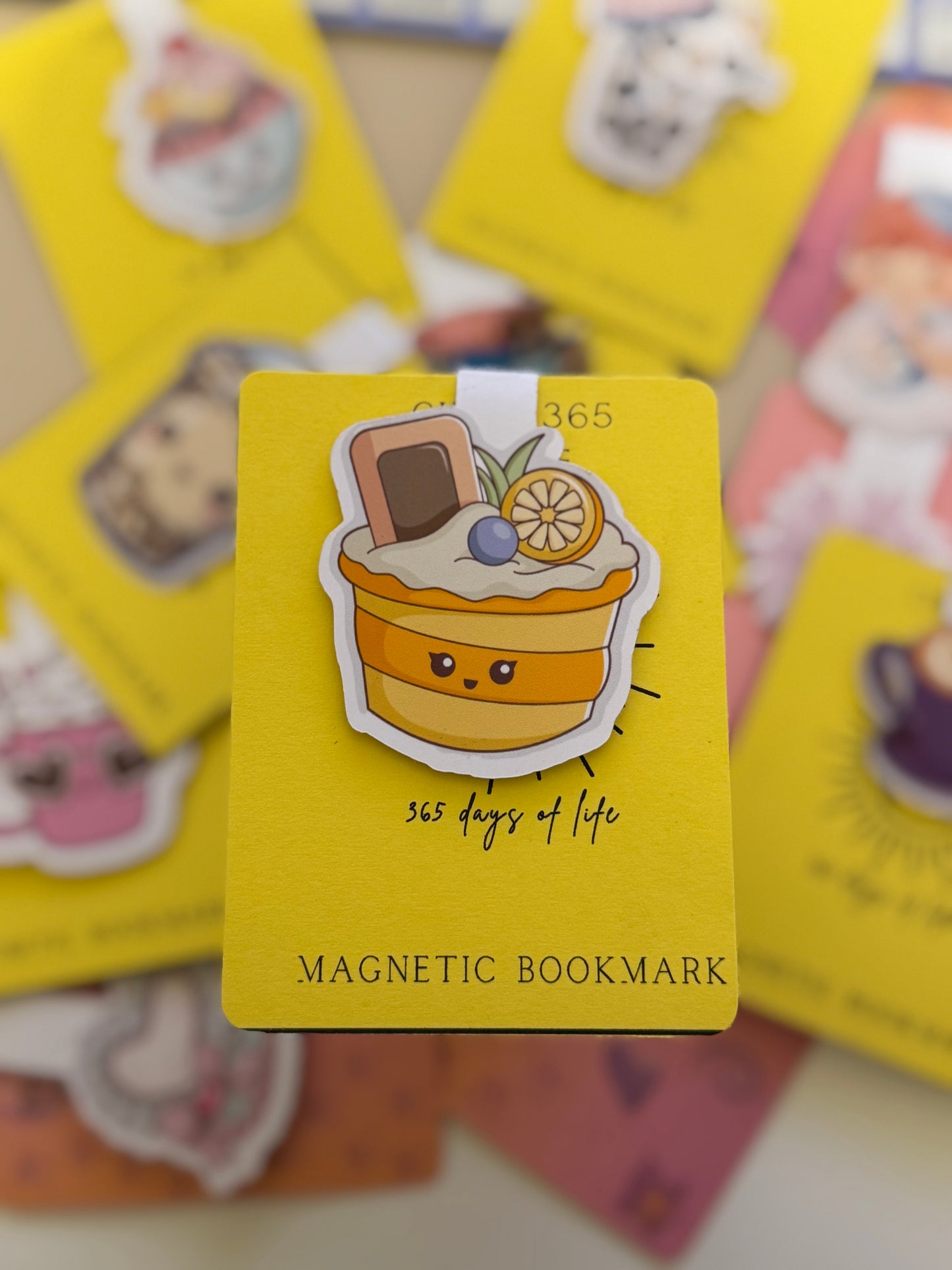 Citrus Bliss Magnetic Bookmark