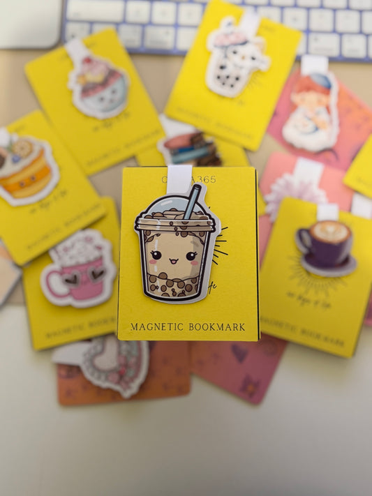 Boba Bliss Magnetic Bookmark