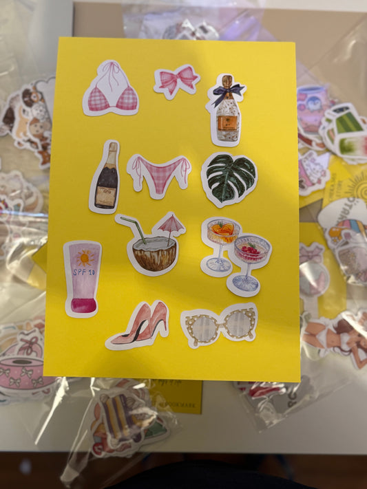 Summer Chic Sticker Sheet