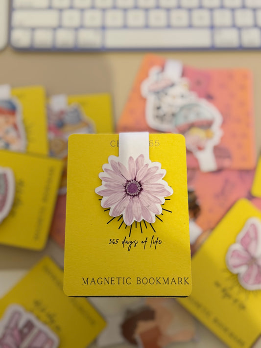 Lavender Grace Magnetic Bookmark